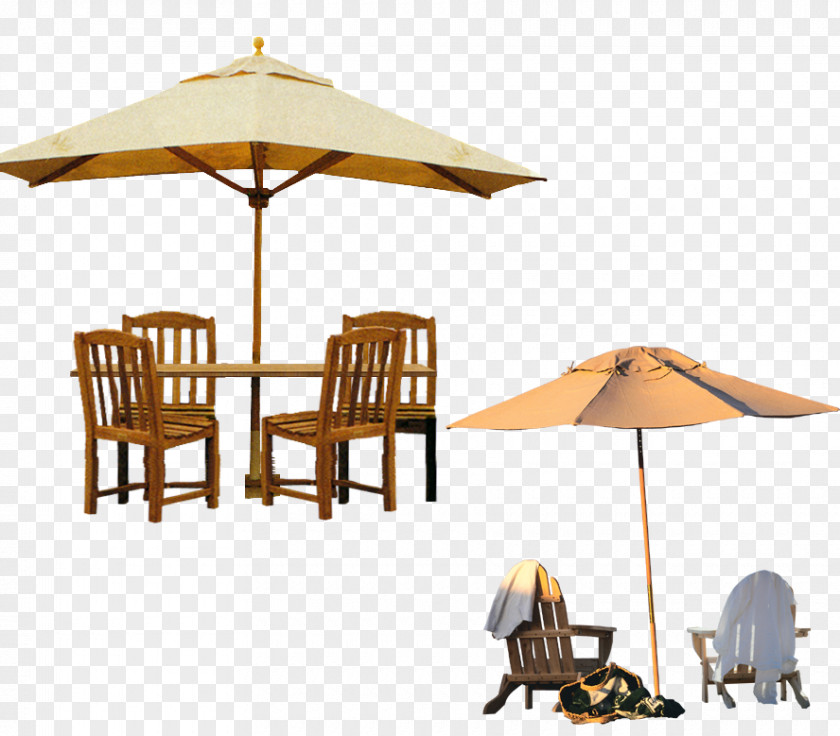 Parasol Lounge Table Umbrella Chair Living Room PNG