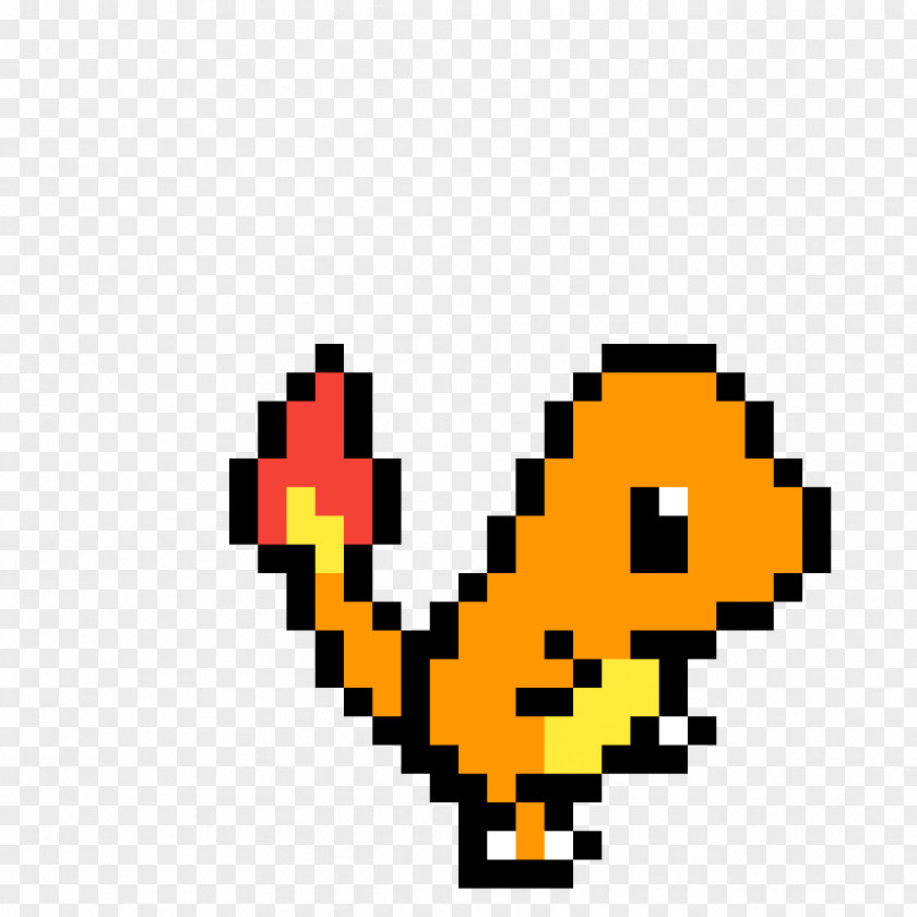 Pikachu Misty Charmander Pixel Art Pokémon PNG