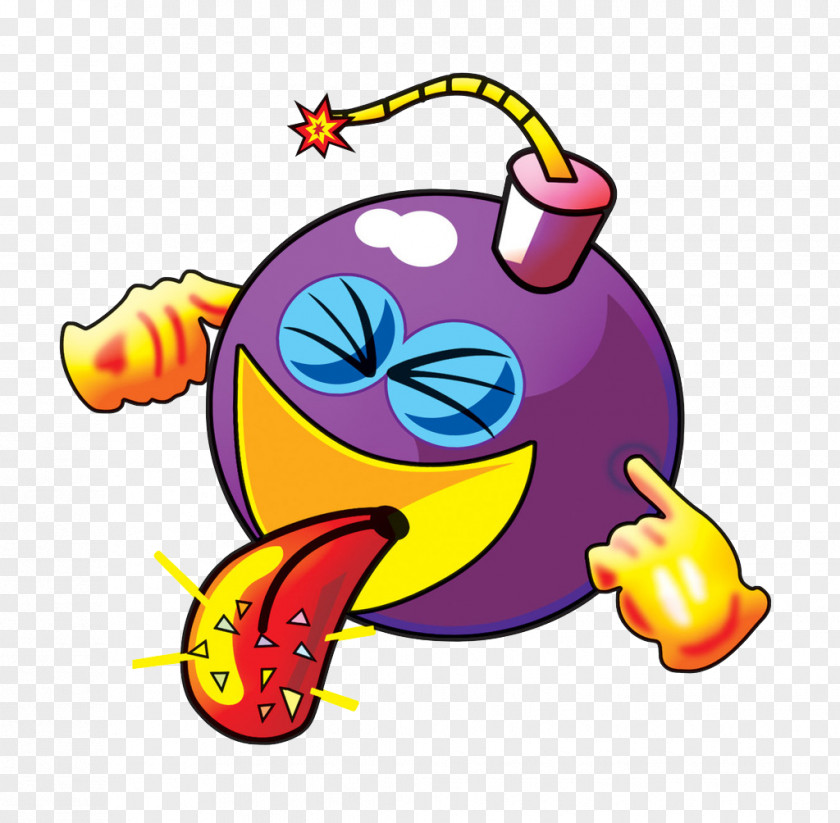 Purple Clutching The Ears Of Bomb Clip Art PNG