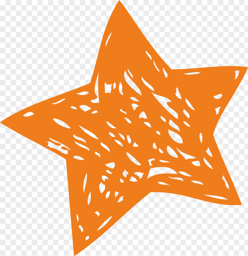 Star Paper Art Illustration PNG