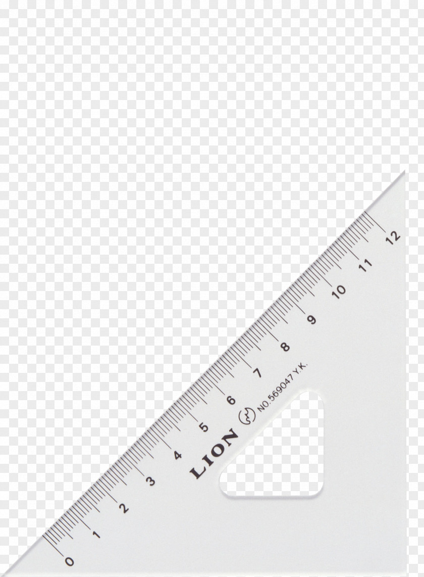 Triangle Ruler Paper White Area PNG