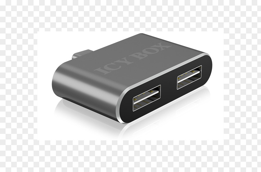 USB HDMI Adapter Hub Ethernet PNG