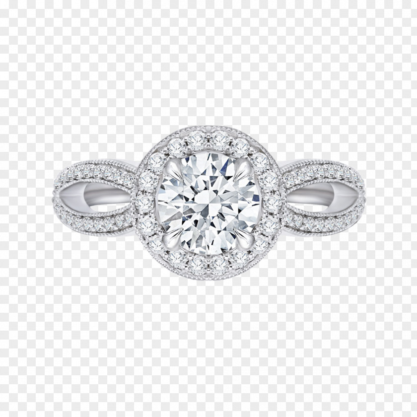 Diamond Engagement Ring Solitaire PNG