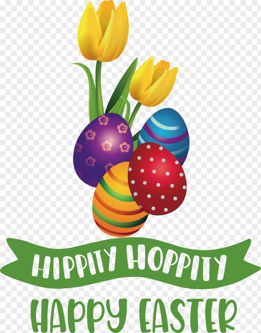 Hippity Hoppity Happy Easter PNG