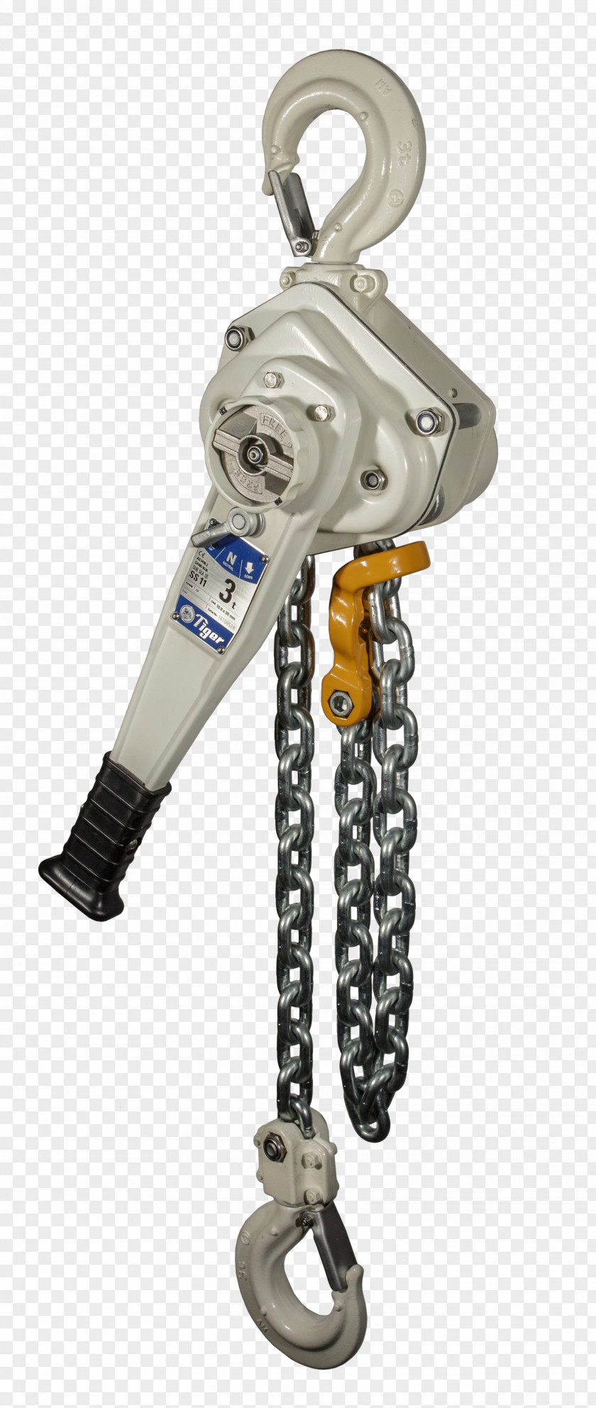 Hoisting Machine Tiger Hoist Block And Tackle Lever Chain PNG