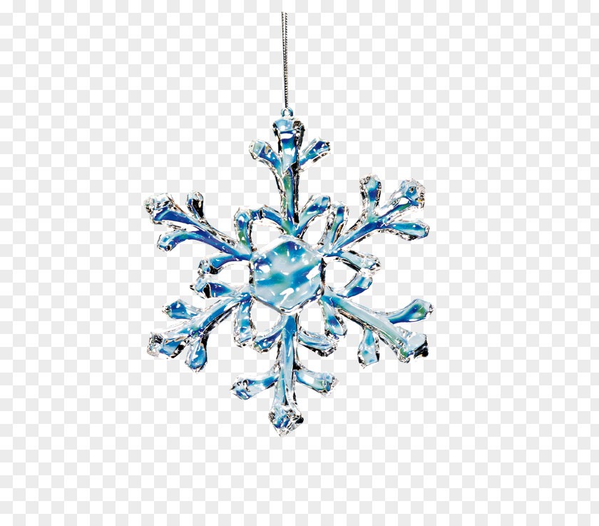 Ice Crystals Snowflake PNG