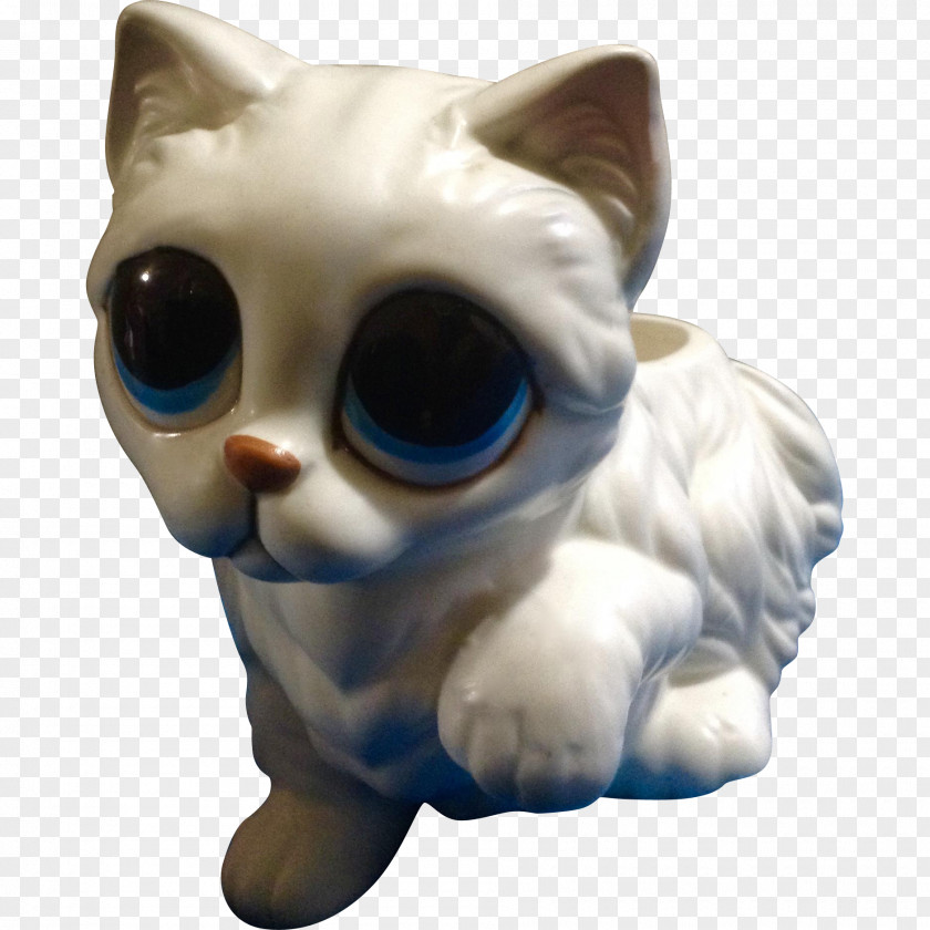 Kitten Whiskers Snout Figurine PNG