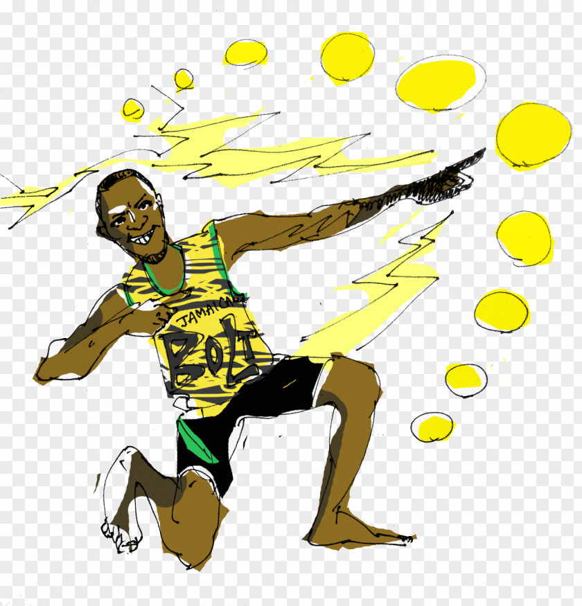 Usain Bolt Team Sport Ball Sporting Goods PNG