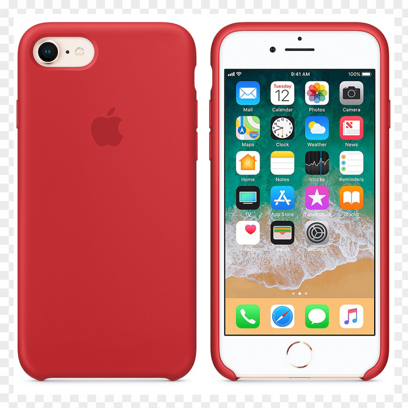 Apple Iphone IPhone 7 Plus 8 SE Product Red PNG