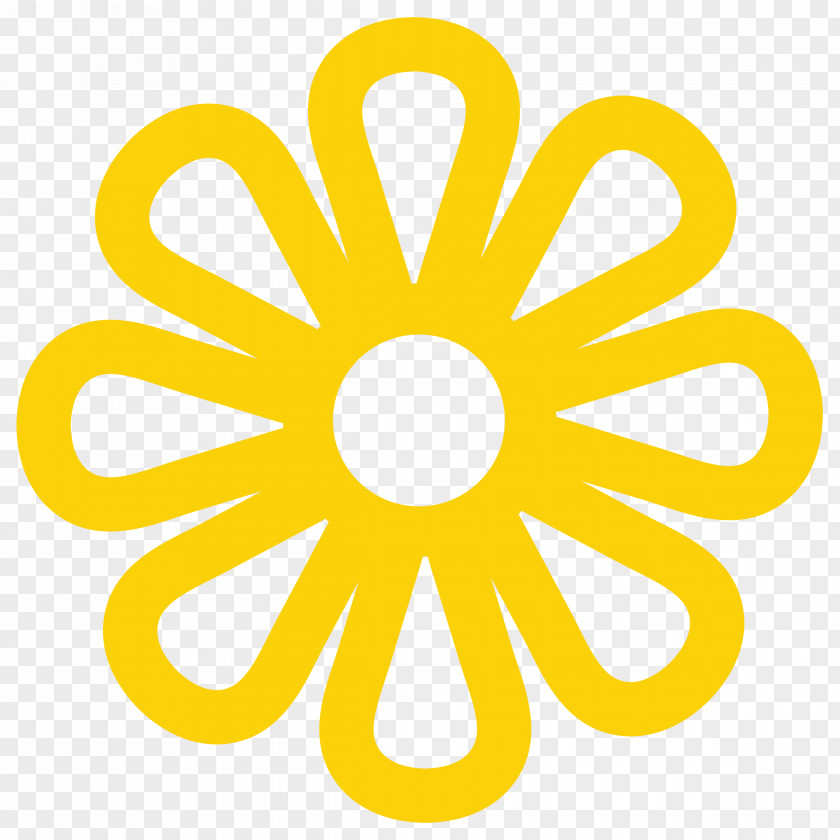 Flower Logo Los Angeles Yellow Collective Blue Purple PNG