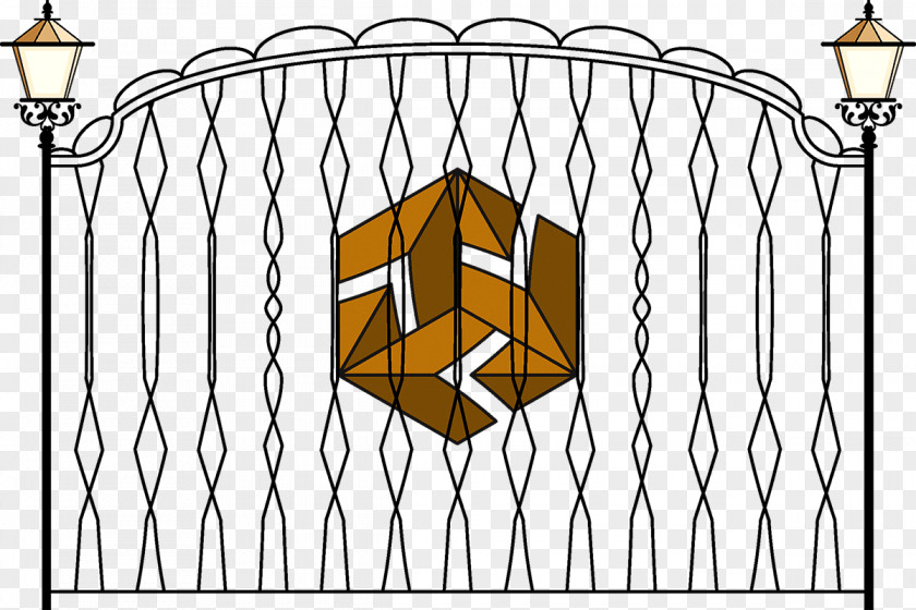 Iron Gate Fence Euclidean Vector PNG