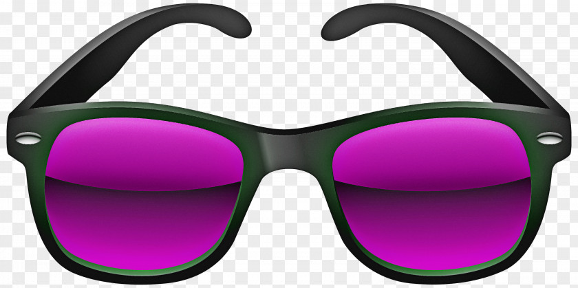 Magenta Vision Care Glasses PNG