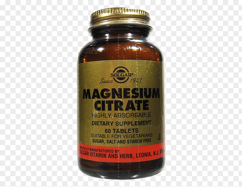 Tablet Magnesium Citrate 2-hydroxypropane-1,2,3-tricarboxylate Dietary Supplement PNG