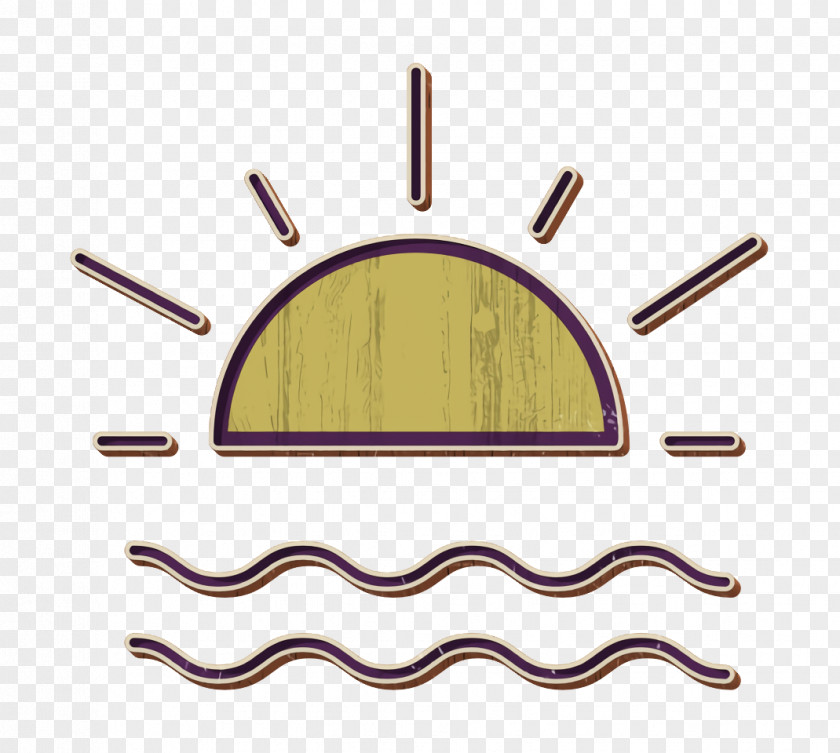 Water Icon Sunset PNG