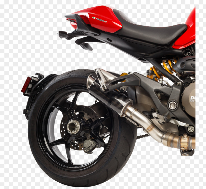 Car Tire Exhaust System Motorcycle Ducati Monster PNG