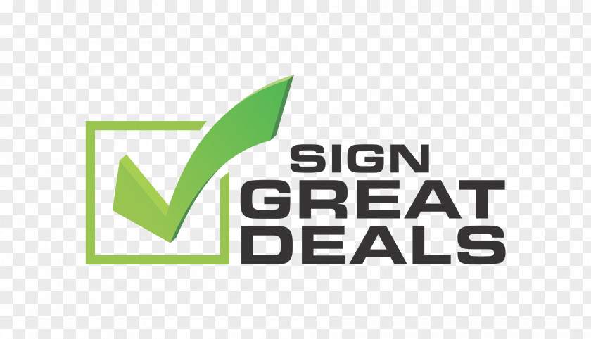 GREAT DEAL Logo Brand Green PNG