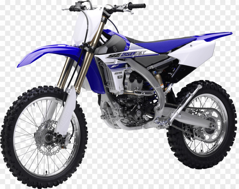 Motorcycle Yamaha Motor Company WR250F WR450F YZ250F PNG