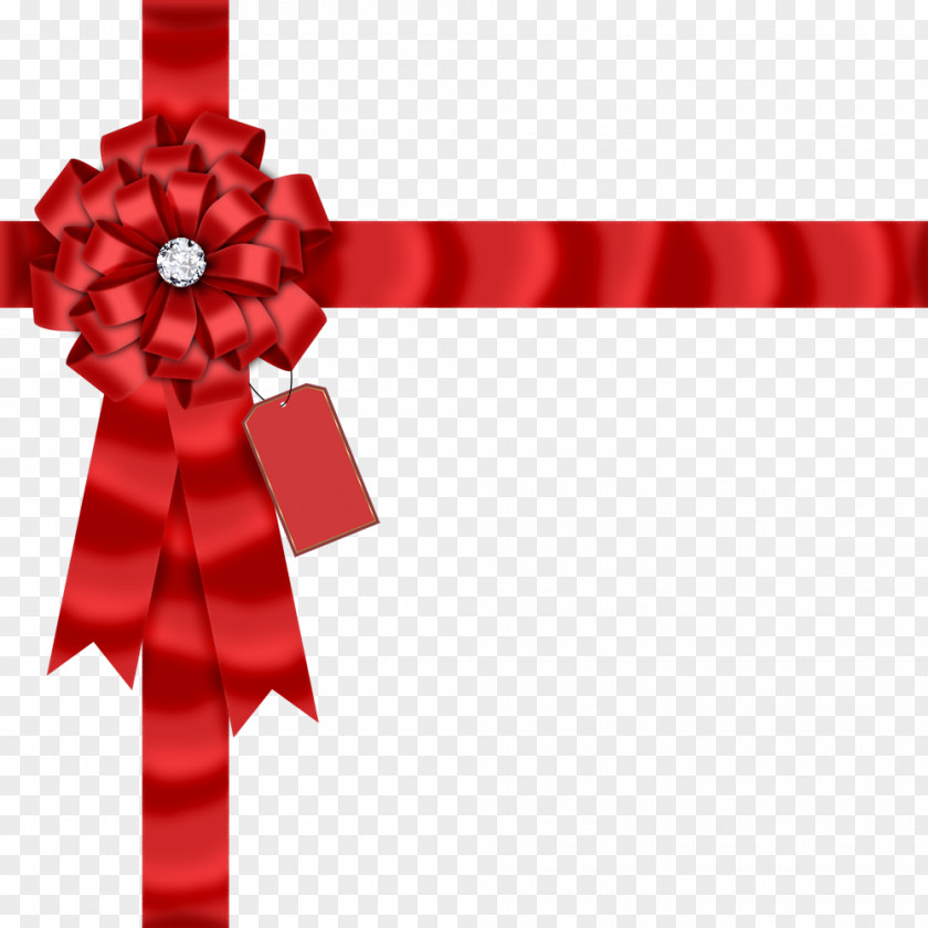 Presentes Paper Ribbon Gift Page Layout PNG