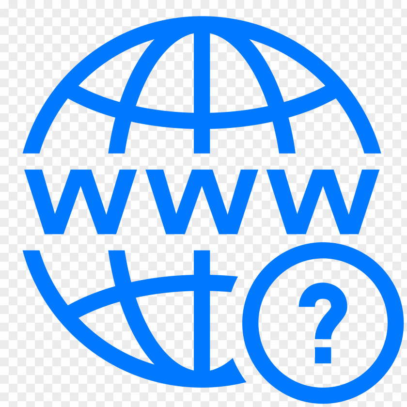 World Wide Web Domain Name PNG