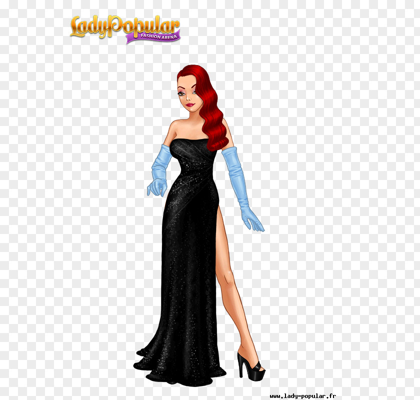 Jessica Rabbit Lady Popular Fashion Dress Clothing Barbie PNG