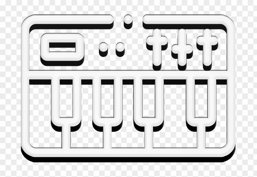 Rock And Roll Icon Piano Keyboard PNG