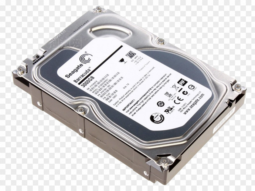 Computer Hard Drives Serial ATA ST3000DM001 Seagate Technology Terabyte PNG
