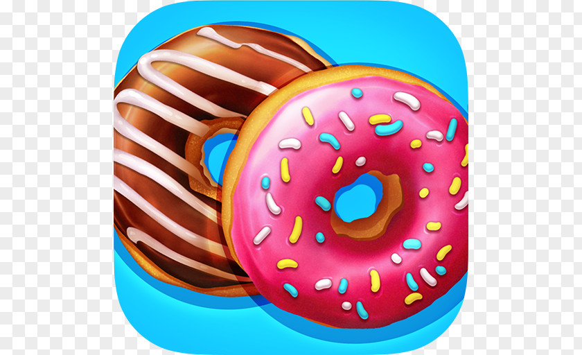 Cooking Donuts Maker Games Delicious Food PNG