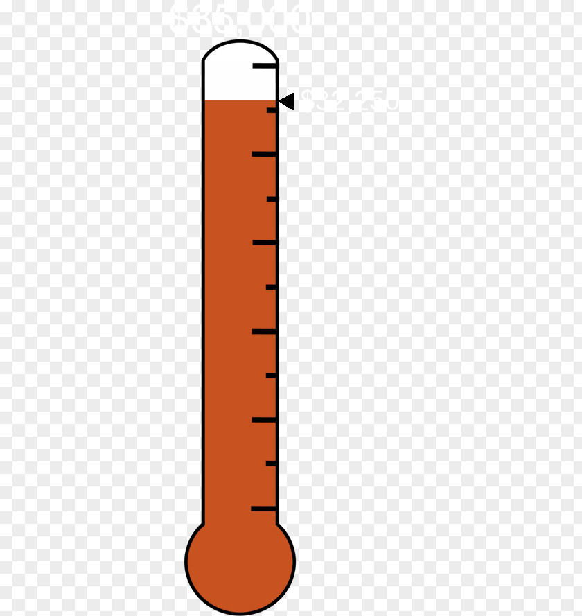 Fundraising Goal Met Thermometer FIRST Robotics Competition Ultimate Ascent Tech Challenge RUN 4 THE CAUSE Get Smart PNG