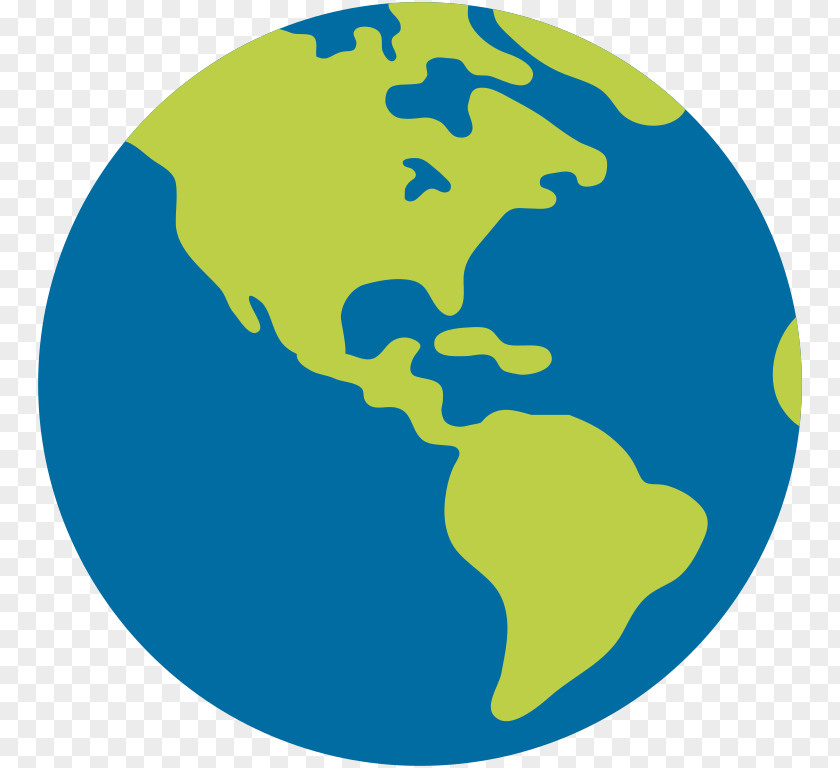 Globe Emoji Earth Americas World PNG
