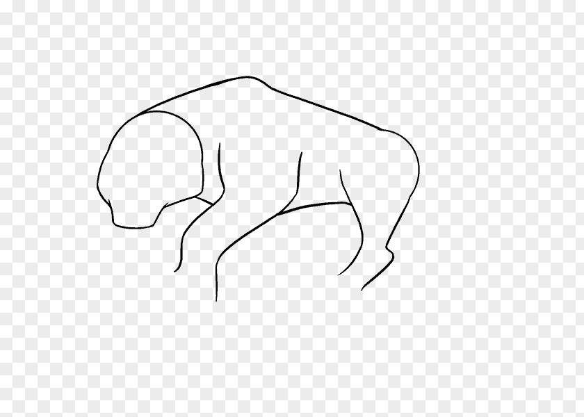 Step By Drawing Indian Elephant Mammal Cattle Finger Clip Art PNG