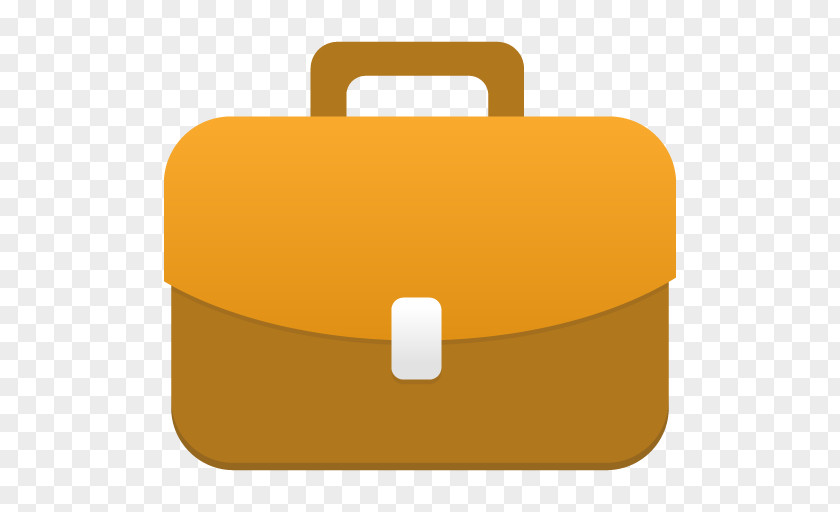 Briefcase Material Yellow Bag PNG