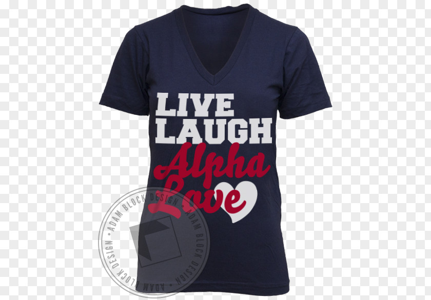 Live Laugh Love T-shirt Alpha Omicron Pi Giant Panda Rose PNG