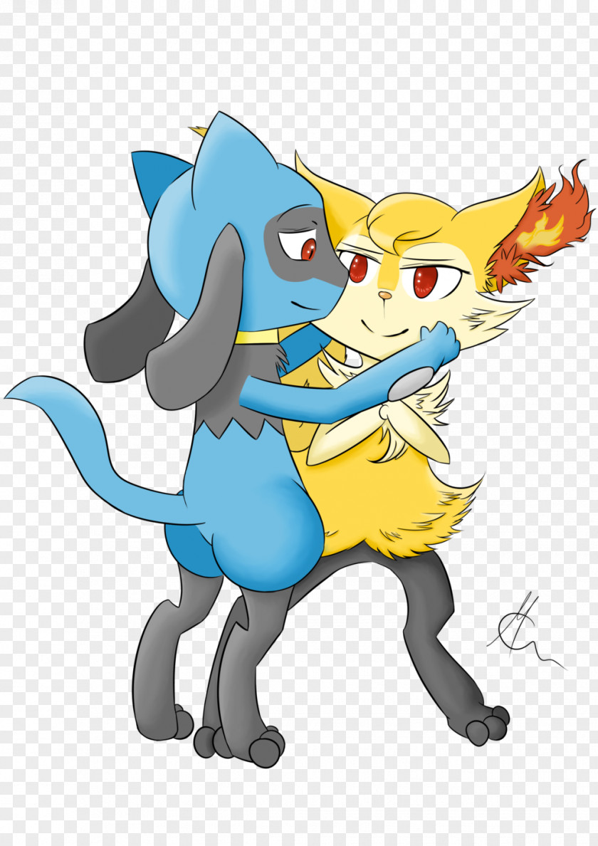 Pikachu Riolu Lucario Fennekin Braixen PNG