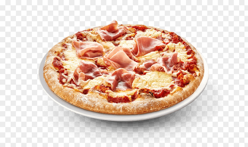Pizza Delivery Ham Prosciutto Tomato PNG