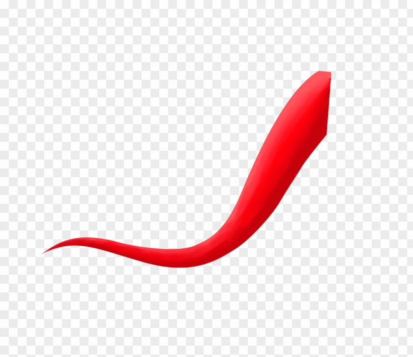 Red Ribbon Chili Pepper Mouth Close-up PNG