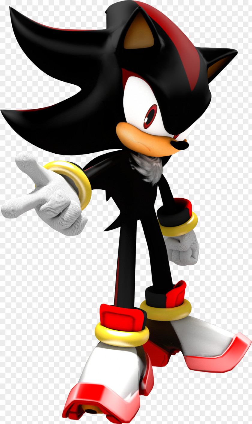 Shadow The Hedgehog Sonic Generations Unleashed 3D PNG