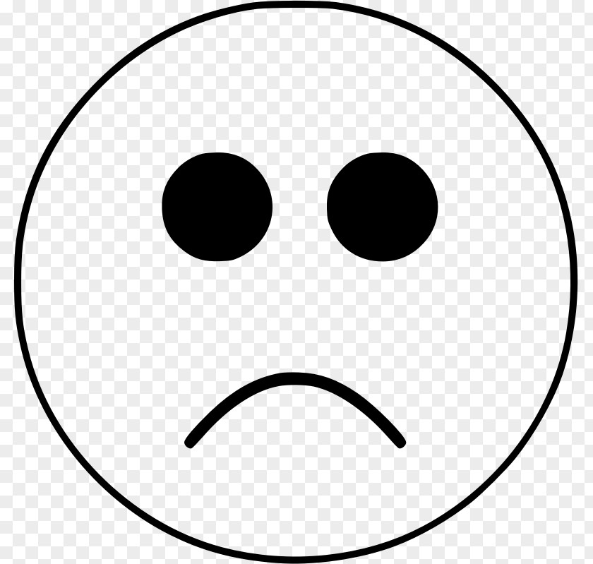 Smiley Frown Sadness Clip Art PNG