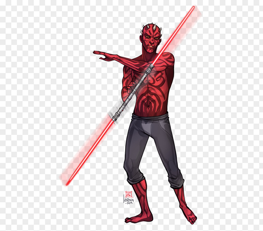 Funny Cactus Darth Maul Anakin Skywalker PNG