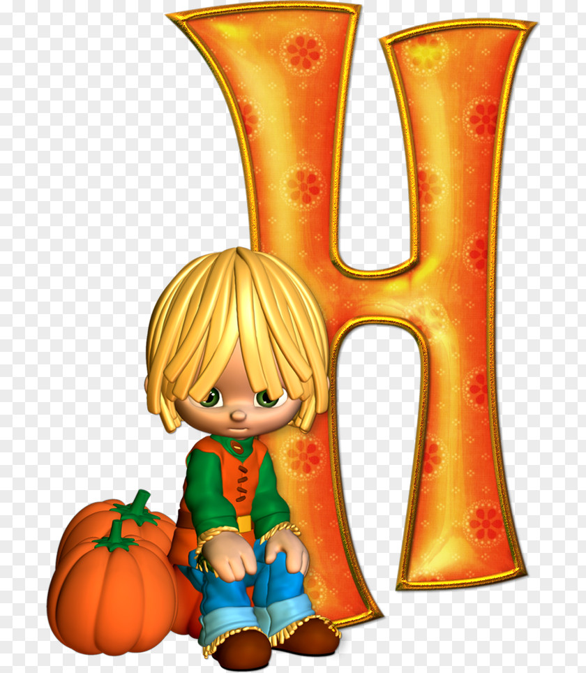 Halloween Alphabet Lettering PNG