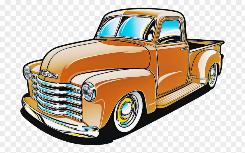 Land Vehicle Car Chevrolet Advance Design Pickup Truck PNG