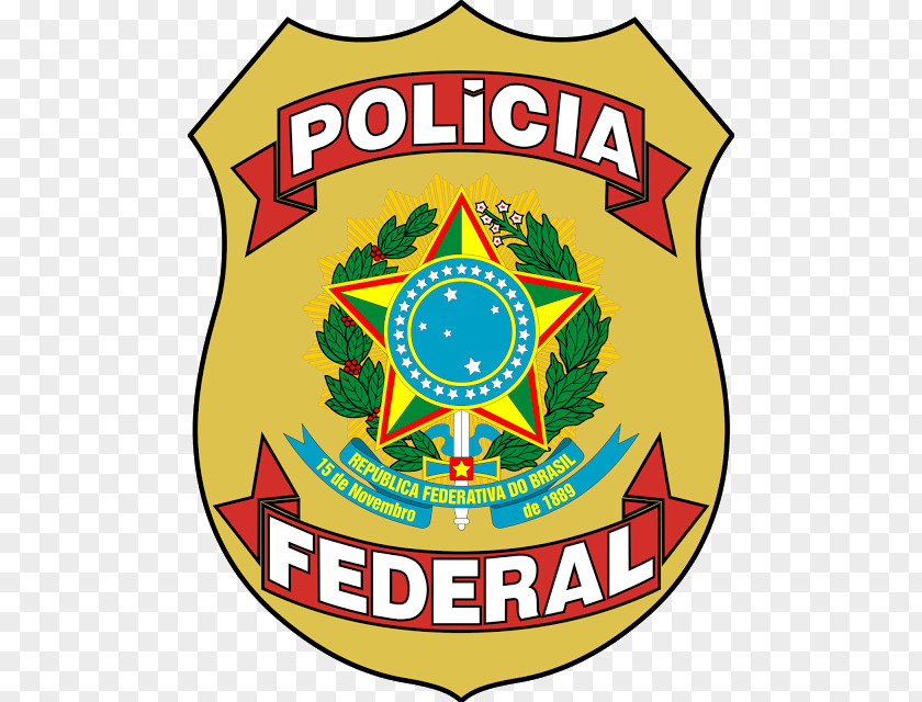 Police Federal Of Brazil Law Enforcement In Badge PNG