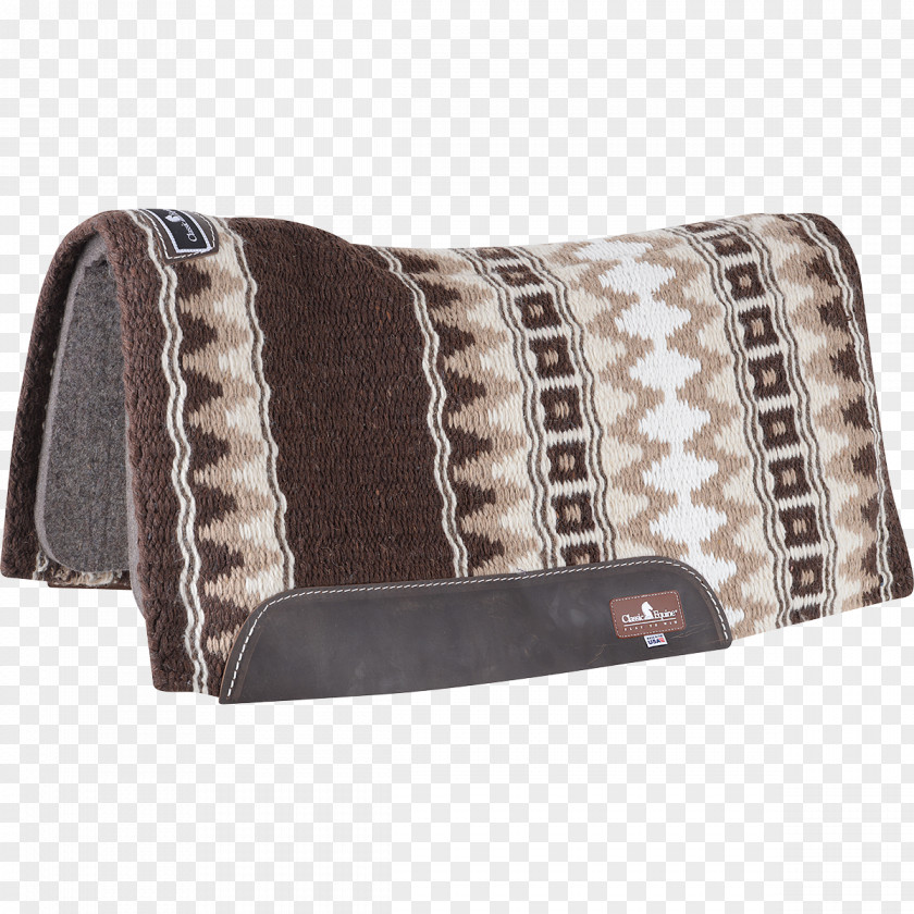 Western Saddle Horse Blanket Wool PNG