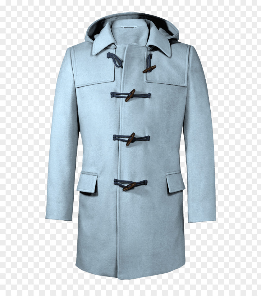 Blue Coat Overcoat Duffel Hood Boot PNG