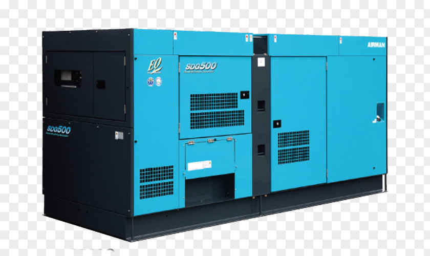 Engine-generator Electric Generator Diesel Airman HOKUETSU INDUSTRIES CO., LTD. PNG