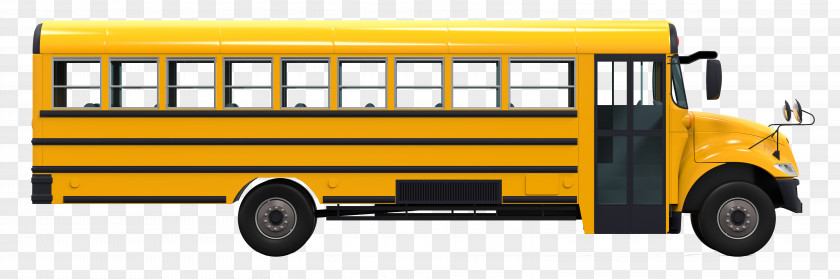 School Bus Yellow Thomas Built Buses PNG