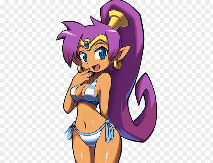 Shantae And The Pirate's Curse Shantae: Half-Genie Hero Rendering WayForward Technologies Image PNG