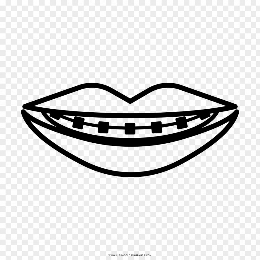 Shark Mouth Dentistry Coloring Book Dental Braces Child PNG
