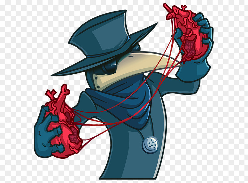 Telegram Sticker Plague Doctor Clip Art PNG