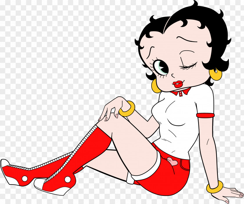 Betty Boop Vector Thumb DeviantArt Illustration PNG