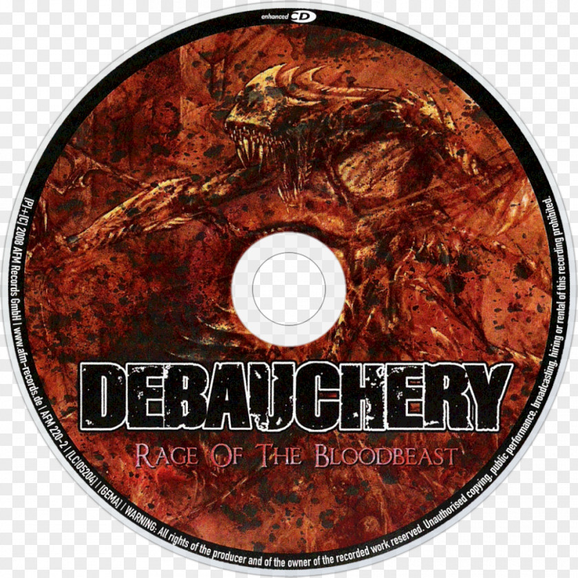 Dvd Debauchery Continue To Kill Compact Disc Rage Of The Bloodbeast Digipak PNG